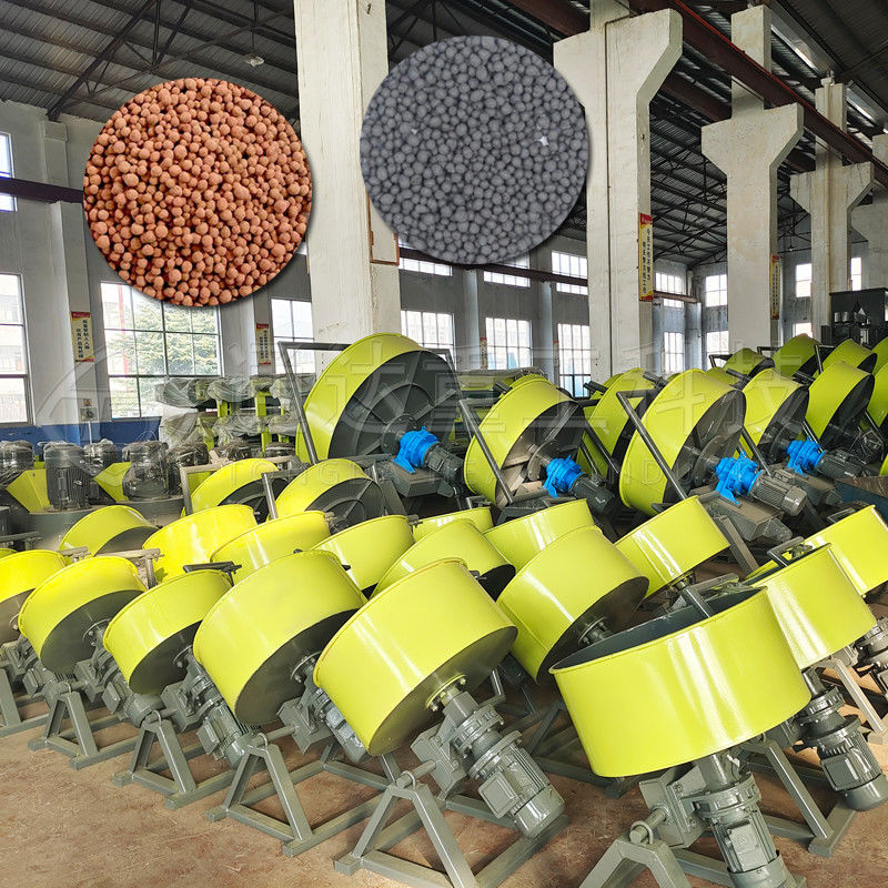 1-3t/h Biohumus জৈব সার Granulator মেশিন প্যান Granulator মেশিন